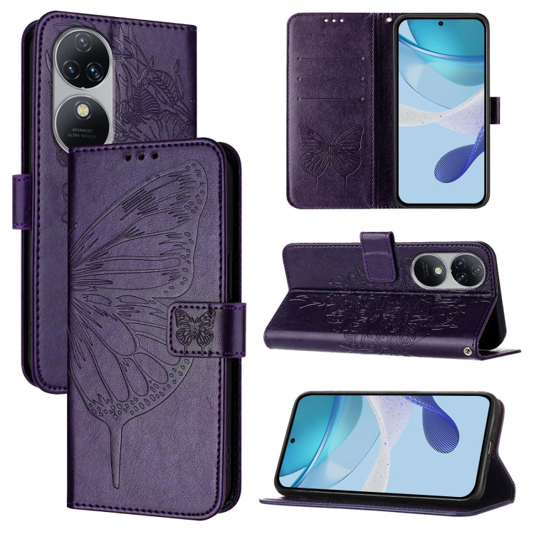 Embossed Butterfly Leather Phone Case, For Oukitel C59 / C59 Pro, For Oukitel C53, For Oukitel C50, For Oukitel C37, For Oukitel C51, For Oukitel C38