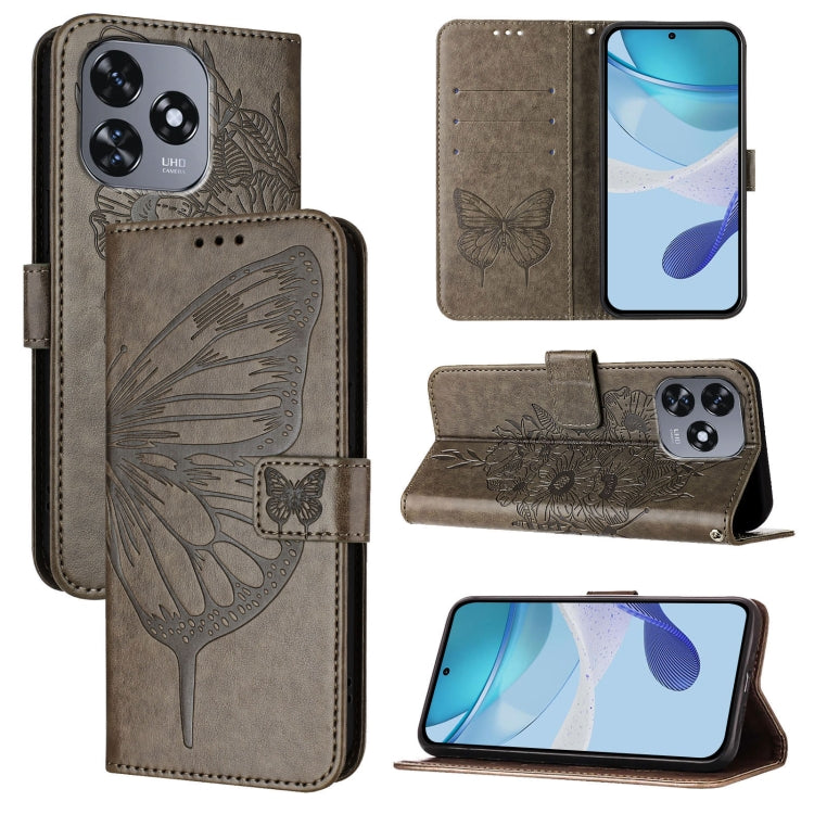 Embossed Butterfly Leather Phone Case, For Oukitel C59 / C59 Pro, For Oukitel C53, For Oukitel C50, For Oukitel C37, For Oukitel C51, For Oukitel C38