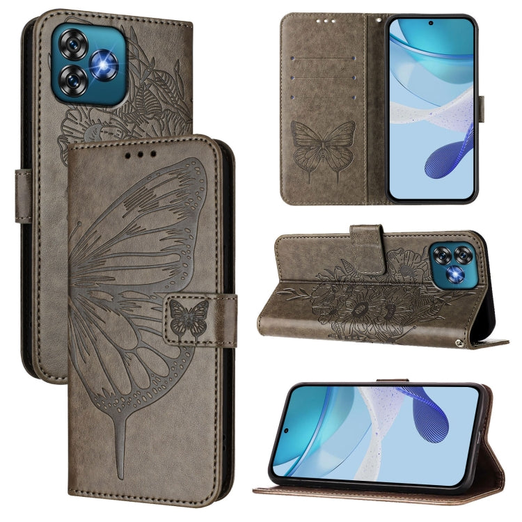 Embossed Butterfly Leather Phone Case, For Oukitel C59 / C59 Pro, For Oukitel C53, For Oukitel C50, For Oukitel C37, For Oukitel C51, For Oukitel C38