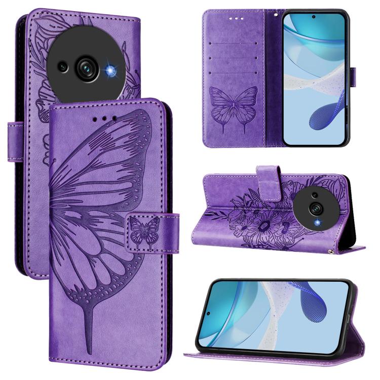 Embossed Butterfly Leather Phone Case, For Oukitel C59 / C59 Pro, For Oukitel C53, For Oukitel C50, For Oukitel C37, For Oukitel C51, For Oukitel C38