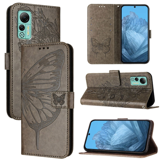 Embossed Butterfly Leather Phone Case, For Ulefone Note 14