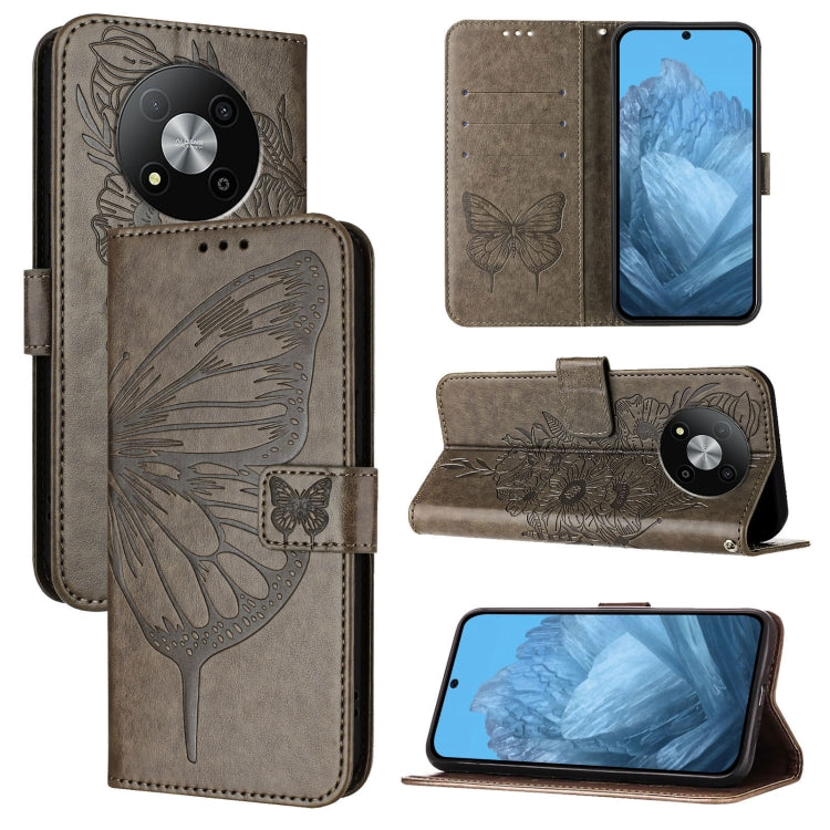 Embossed Butterfly Leather Phone Case, For ZTE Blade A35 / A55, For ZTE Blade V60 / Axon 60 4G, For ZTE Nubia Z60 Ultra, For ZTE Blade A73 5G, For ZTE Blade A73 4G, For ZTE Blade V50 Vita