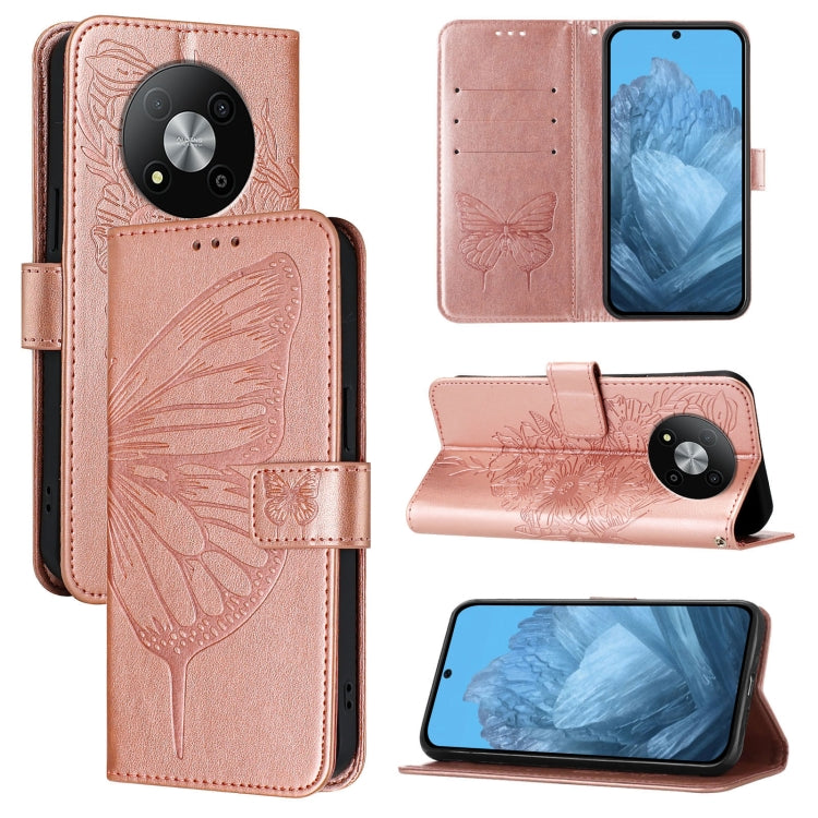 Embossed Butterfly Leather Phone Case, For ZTE Blade A35 / A55, For ZTE Blade V60 / Axon 60 4G, For ZTE Nubia Z60 Ultra, For ZTE Blade A73 5G, For ZTE Blade A73 4G, For ZTE Blade V50 Vita