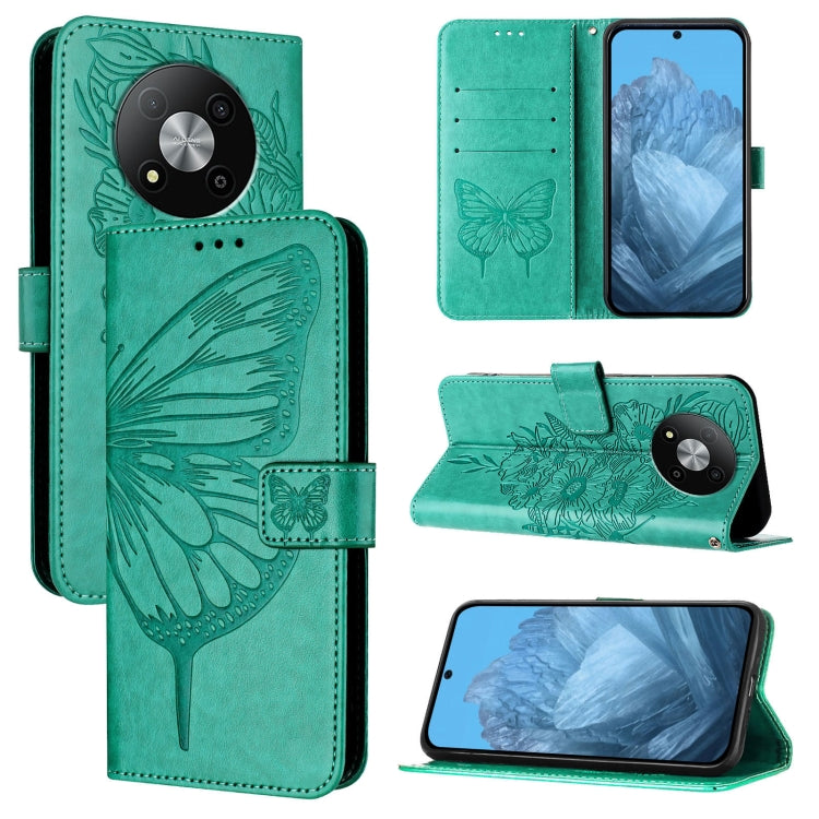 Embossed Butterfly Leather Phone Case, For ZTE Blade A35 / A55, For ZTE Blade V60 / Axon 60 4G, For ZTE Nubia Z60 Ultra, For ZTE Blade A73 5G, For ZTE Blade A73 4G, For ZTE Blade V50 Vita