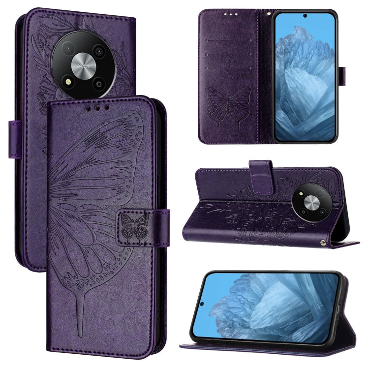 Embossed Butterfly Leather Phone Case, For ZTE Blade A35 / A55, For ZTE Blade V60 / Axon 60 4G, For ZTE Nubia Z60 Ultra, For ZTE Blade A73 5G, For ZTE Blade A73 4G, For ZTE Blade V50 Vita