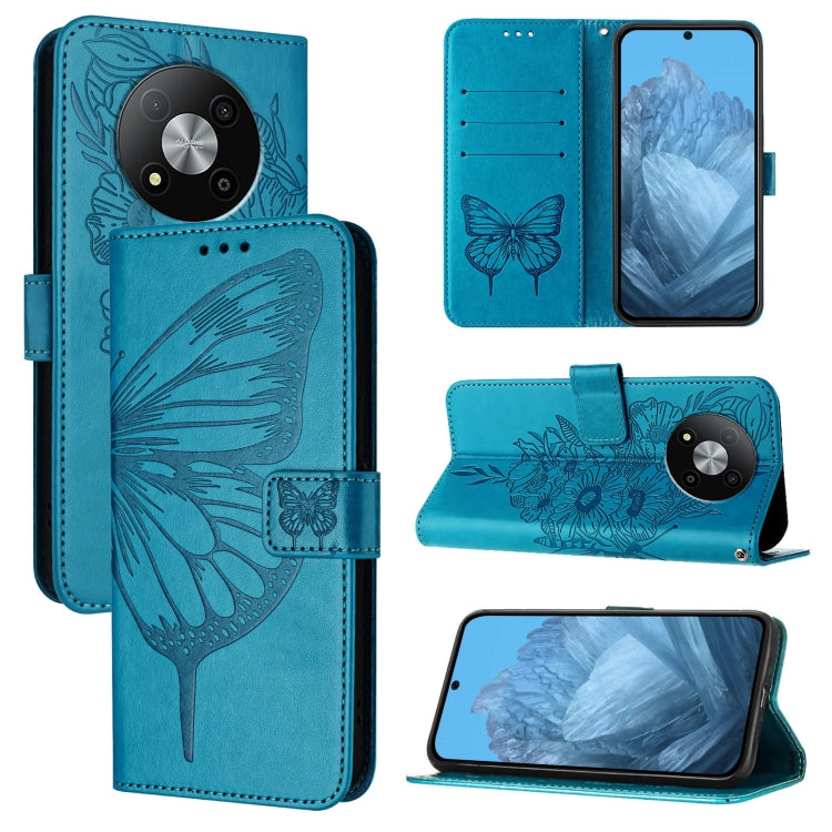 Embossed Butterfly Leather Phone Case, For ZTE Blade A35 / A55, For ZTE Blade V60 / Axon 60 4G, For ZTE Nubia Z60 Ultra, For ZTE Blade A73 5G, For ZTE Blade A73 4G, For ZTE Blade V50 Vita