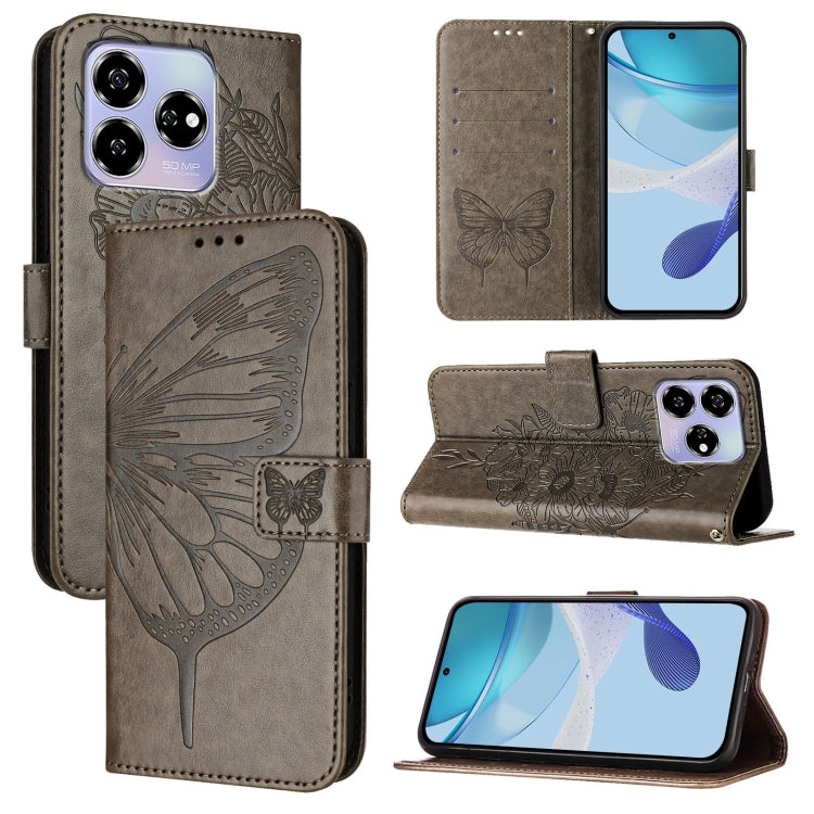 Embossed Butterfly Leather Phone Case, For ZTE Blade A35 / A55, For ZTE Blade V60 / Axon 60 4G, For ZTE Nubia Z60 Ultra, For ZTE Blade A73 5G, For ZTE Blade A73 4G, For ZTE Blade V50 Vita