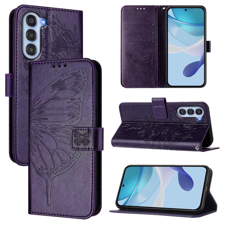 Embossed Butterfly Leather Phone Case, For ZTE Blade A75 Pro 5G / T-Elite 5G, For ZTE Blade A76 4G, For ZTE Nubia S 5G A403ZT, For ZTE Blade V70 Vita / V70 Design, For ZTE Blade V70 Design, For ZTE Blade A75 5G / Nubia Focus