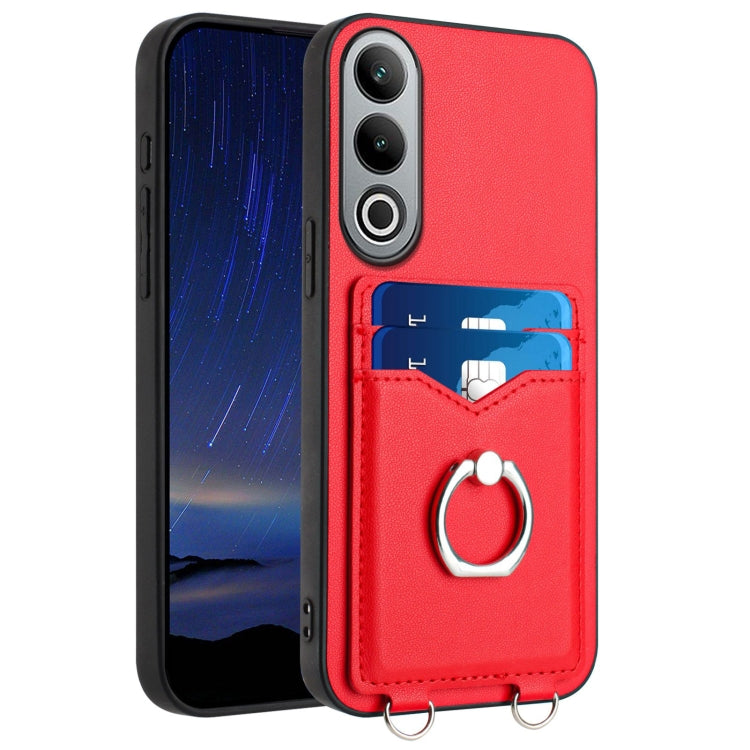 R20 Ring Card Holder Phone Case, For OnePlus 13T, For OnePlus Ace 5 / Ace 5 Pro, For OnePlus Nord CE4 / OPPO K12 5G, For OnePlus Nord CE3 Lite