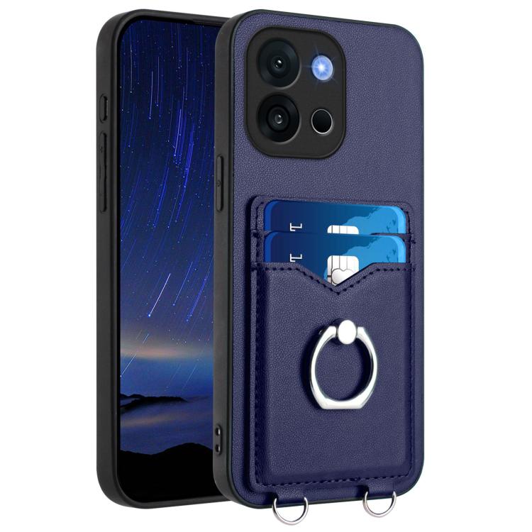 R20 Ring Card Holder Phone Case, For OnePlus 13T, For OnePlus Ace 5 / Ace 5 Pro, For OnePlus Nord CE4 / OPPO K12 5G, For OnePlus Nord CE3 Lite
