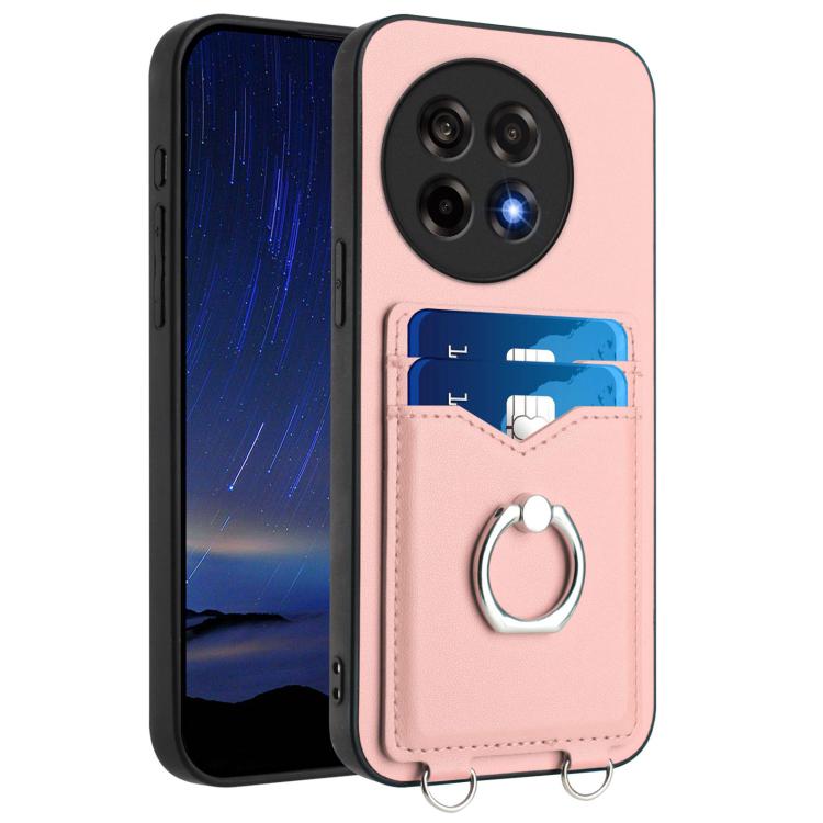 R20 Ring Card Holder Phone Case, For OnePlus 13T, For OnePlus Ace 5 / Ace 5 Pro, For OnePlus Nord CE4 / OPPO K12 5G, For OnePlus Nord CE3 Lite