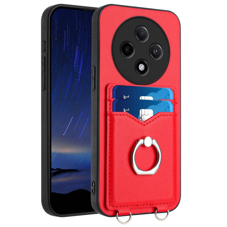 R20 Ring Card Holder Phone Case, For OPPO A5 / F29, For OPPO Find X8s+, For OPPO Find X8s, For OPPO Find X8 Ultra, For OPPO A5 Energy / A5 Pro 5G Global, For OPPO A3 Pro 5G, For OPPO Reno11 F Thai Version, For OPPO F25 Pro 5G India