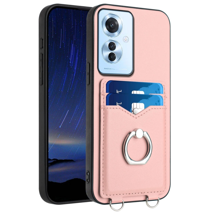 R20 Ring Card Holder Phone Case, For OPPO A5 / F29, For OPPO Find X8s+, For OPPO Find X8s, For OPPO Find X8 Ultra, For OPPO A5 Energy / A5 Pro 5G Global, For OPPO A3 Pro 5G, For OPPO Reno11 F Thai Version, For OPPO F25 Pro 5G India