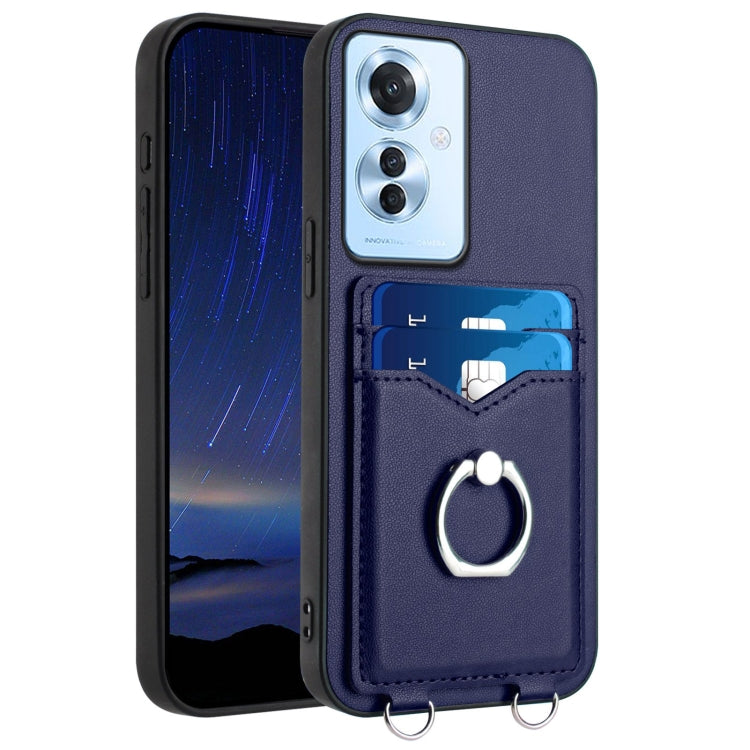 R20 Ring Card Holder Phone Case, For OPPO A5 / F29, For OPPO Find X8s+, For OPPO Find X8s, For OPPO Find X8 Ultra, For OPPO A5 Energy / A5 Pro 5G Global, For OPPO A3 Pro 5G, For OPPO Reno11 F Thai Version, For OPPO F25 Pro 5G India