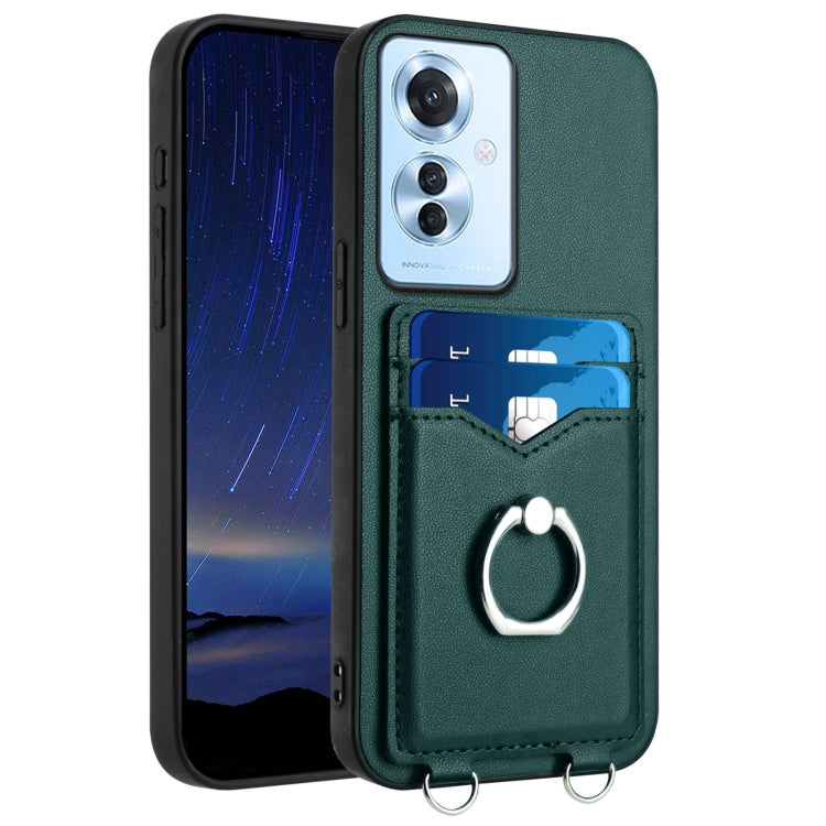 R20 Ring Card Holder Phone Case, For OPPO A5 / F29, For OPPO Find X8s+, For OPPO Find X8s, For OPPO Find X8 Ultra, For OPPO A5 Energy / A5 Pro 5G Global, For OPPO A3 Pro 5G, For OPPO Reno11 F Thai Version, For OPPO F25 Pro 5G India