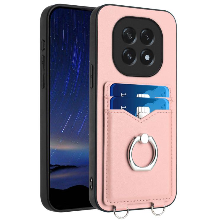 R20 Ring Card Holder Phone Case, For OPPO A5 / F29, For OPPO Find X8s+, For OPPO Find X8s, For OPPO Find X8 Ultra, For OPPO A5 Energy / A5 Pro 5G Global, For OPPO A3 Pro 5G, For OPPO Reno11 F Thai Version, For OPPO F25 Pro 5G India