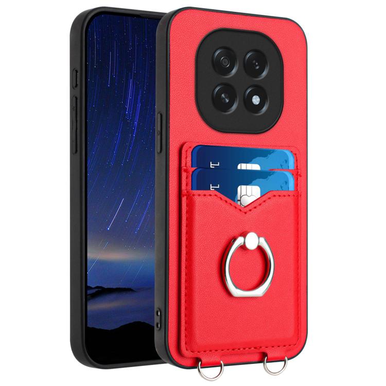 R20 Ring Card Holder Phone Case, For OPPO A5 / F29, For OPPO Find X8s+, For OPPO Find X8s, For OPPO Find X8 Ultra, For OPPO A5 Energy / A5 Pro 5G Global, For OPPO A3 Pro 5G, For OPPO Reno11 F Thai Version, For OPPO F25 Pro 5G India