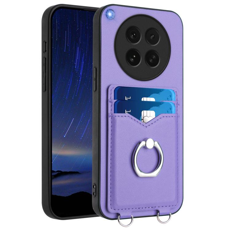 R20 Ring Card Holder Phone Case, For OPPO A5 / F29, For OPPO Find X8s+, For OPPO Find X8s, For OPPO Find X8 Ultra, For OPPO A5 Energy / A5 Pro 5G Global, For OPPO A3 Pro 5G, For OPPO Reno11 F Thai Version, For OPPO F25 Pro 5G India
