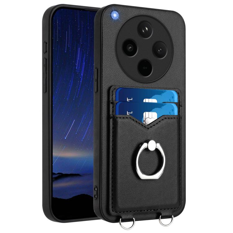 R20 Ring Card Holder Phone Case, For OPPO A5 / F29, For OPPO Find X8s+, For OPPO Find X8s, For OPPO Find X8 Ultra, For OPPO A5 Energy / A5 Pro 5G Global, For OPPO A3 Pro 5G, For OPPO Reno11 F Thai Version, For OPPO F25 Pro 5G India