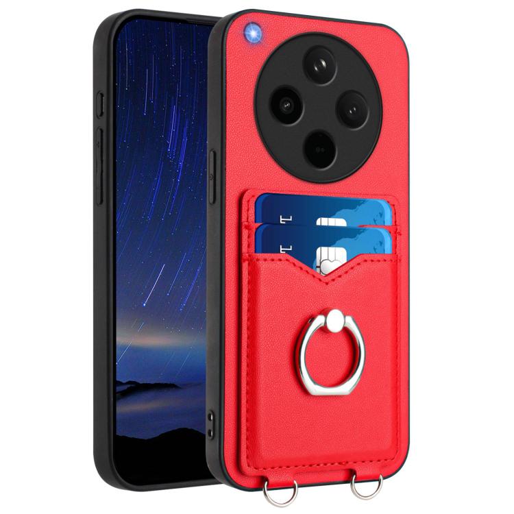 R20 Ring Card Holder Phone Case, For OPPO A5 / F29, For OPPO Find X8s+, For OPPO Find X8s, For OPPO Find X8 Ultra, For OPPO A5 Energy / A5 Pro 5G Global, For OPPO A3 Pro 5G, For OPPO Reno11 F Thai Version, For OPPO F25 Pro 5G India