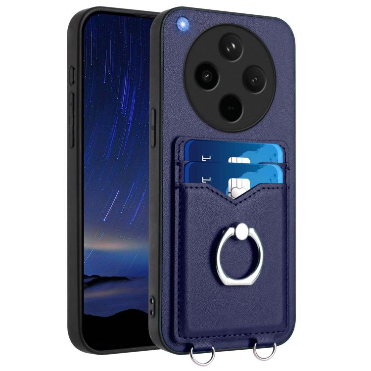 R20 Ring Card Holder Phone Case, For OPPO A5 / F29, For OPPO Find X8s+, For OPPO Find X8s, For OPPO Find X8 Ultra, For OPPO A5 Energy / A5 Pro 5G Global, For OPPO A3 Pro 5G, For OPPO Reno11 F Thai Version, For OPPO F25 Pro 5G India