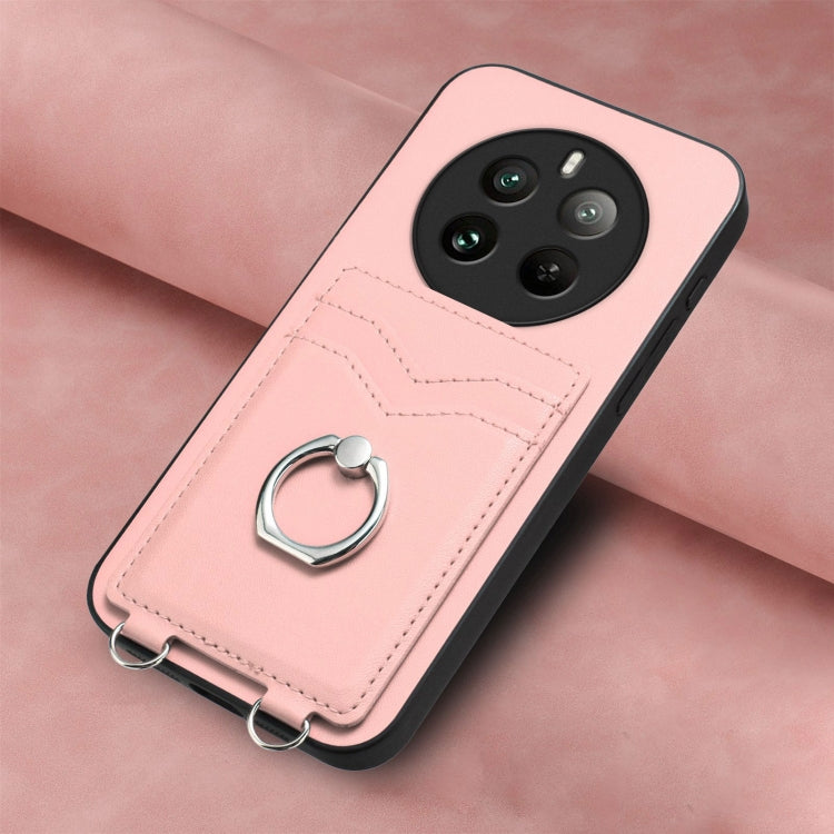 R20 Ring Card Holder Phone Case, For Realme 12+ 5G India / P1 5G India