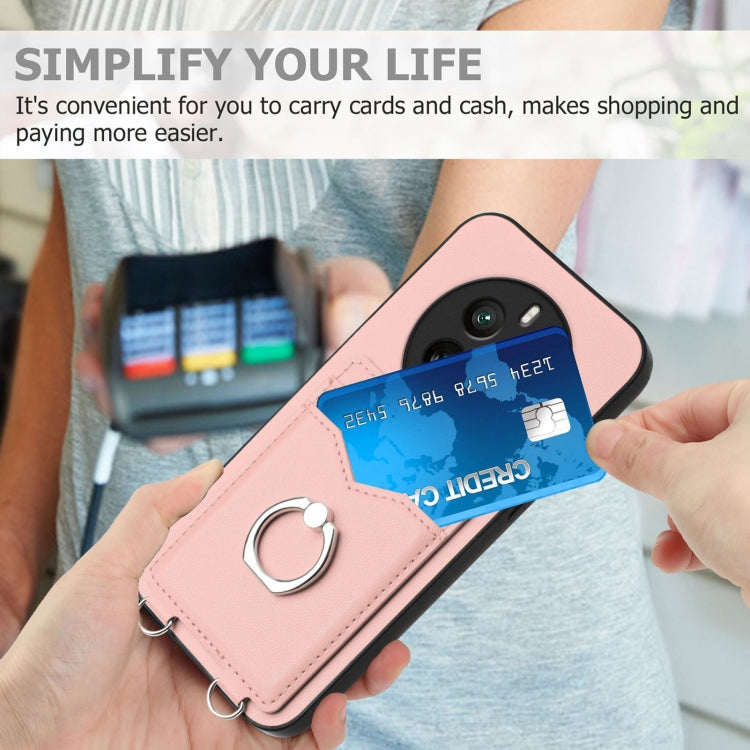 R20 Ring Card Holder Phone Case, For Realme 12+ 5G India / P1 5G India