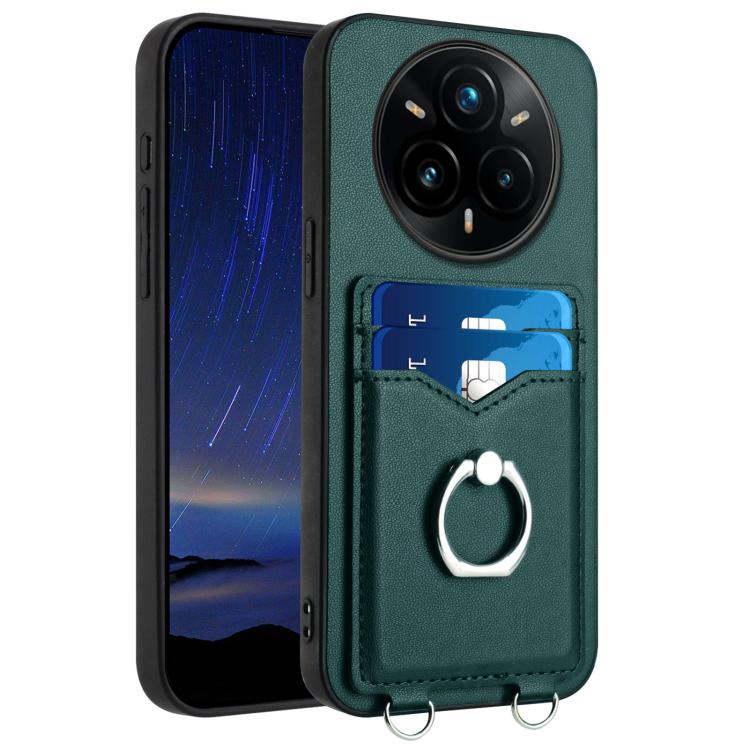 R20 Ring Card Holder Phone Case, For Realme 14, For Realme 14 Pro+, For Realme 14 Pro, For Realme GT Neo6 SE, For Realme GT Neo6 / GT 6T 5G, For Realme 12 Pro / 12 Pro+, For Realme P1 Pro 5G, For Realme Narzo 70 Pro 5G