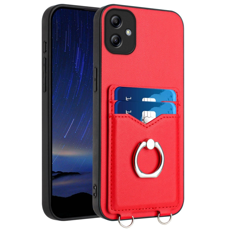 R20 Ring Card Holder Phone Case, For Samsung Galaxy A15 4G Global, For Samsung Galaxy A05 4G Global, For Samsung Galaxy A05s 4G Global, For Samsung Galaxy A25 5G Global, For Samsung Galaxy S23 FE 5G, For Samsung Galaxy A24 4G                           ...
