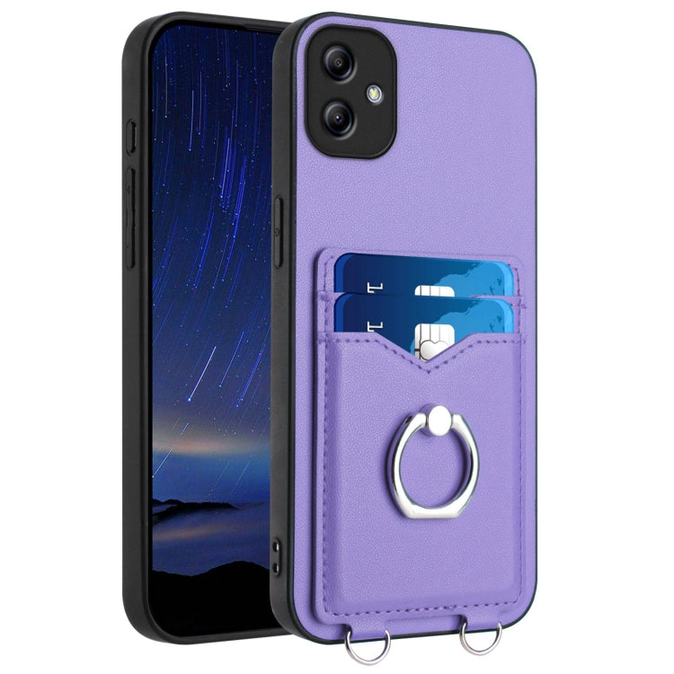 R20 Ring Card Holder Phone Case, For Samsung Galaxy A15 4G Global, For Samsung Galaxy A05 4G Global, For Samsung Galaxy A05s 4G Global, For Samsung Galaxy A25 5G Global, For Samsung Galaxy S23 FE 5G, For Samsung Galaxy A24 4G                           ...