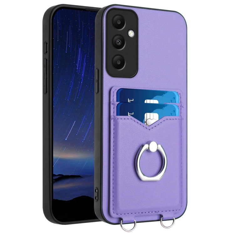 R20 Ring Card Holder Phone Case, For Samsung Galaxy A15 4G Global, For Samsung Galaxy A05 4G Global, For Samsung Galaxy A05s 4G Global, For Samsung Galaxy A25 5G Global, For Samsung Galaxy S23 FE 5G, For Samsung Galaxy A24 4G                           ...