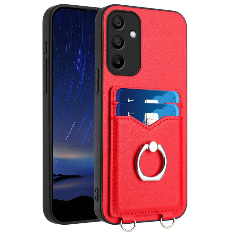 R20 Ring Card Holder Phone Case, For Samsung Galaxy A15 4G Global, For Samsung Galaxy A05 4G Global, For Samsung Galaxy A05s 4G Global, For Samsung Galaxy A25 5G Global, For Samsung Galaxy S23 FE 5G, For Samsung Galaxy A24 4G                           ...