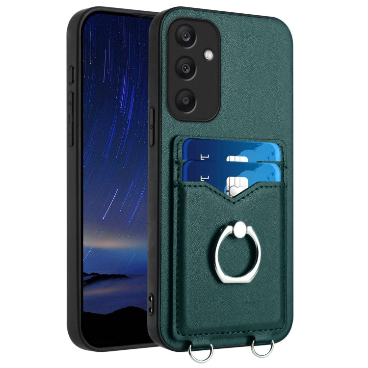 R20 Ring Card Holder Phone Case, For Samsung Galaxy A15 4G Global, For Samsung Galaxy A05 4G Global, For Samsung Galaxy A05s 4G Global, For Samsung Galaxy A25 5G Global, For Samsung Galaxy S23 FE 5G, For Samsung Galaxy A24 4G                           ...