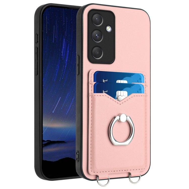 R20 Ring Card Holder Phone Case, For Samsung Galaxy A34 5G, For Samsung Galaxy A54 5G, For Samsung Galaxy S23 Ultra 5G, For Samsung Galaxy S23+ 5G, For Samsung Galaxy S23 5G, For Samsung Galaxy A14 5G, For Samsung Galaxy A04 4G                         ...