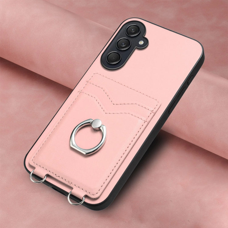R20 Ring Card Holder Phone Case, For Samsung Galaxy M55 / C55 5G, For Samsung Galaxy F15 / M15, For Samsung Galaxy Xcover7, For Samsung Galaxy A55 5G, For Samsung Galaxy A35, For Samsung Galaxy S24 Ultra 5G, For Samsung Galaxy S24+ 5G                  ...