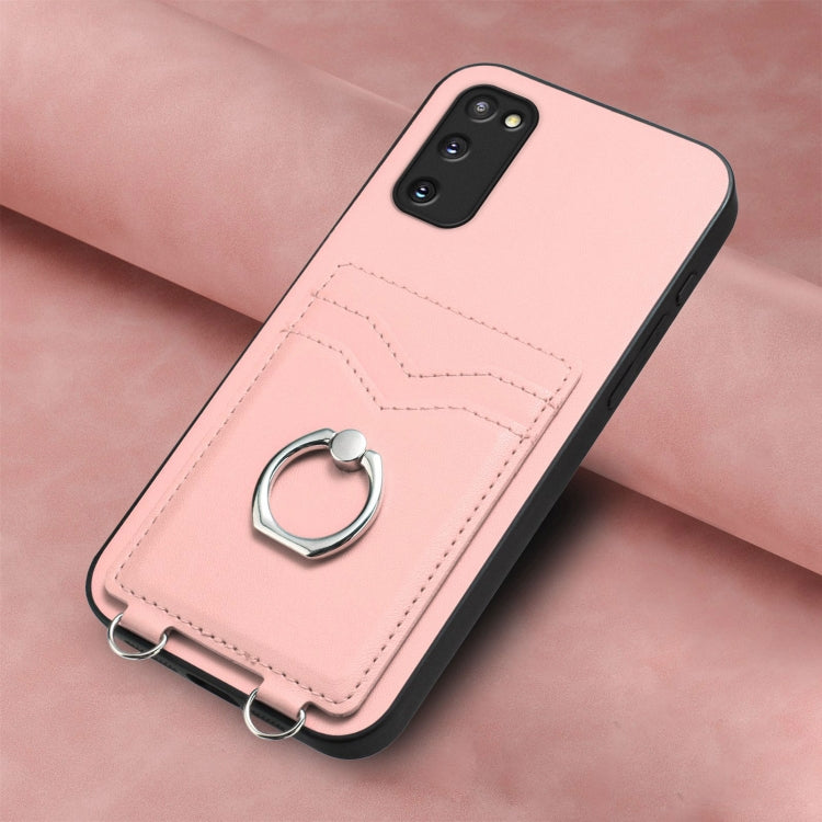 R20 Ring Card Holder Phone Case, For Samsung Galaxy S20 FE, For Samsung Galaxy A23 165.4mm, For Samsung Galaxy A53 5G, For Samsung Galaxy A33 5G, For Samsung Galaxy A13 4G, For Samsung Galaxy S22 Ultra 5G, For Samsung Galaxy S22+ 5G                    ...