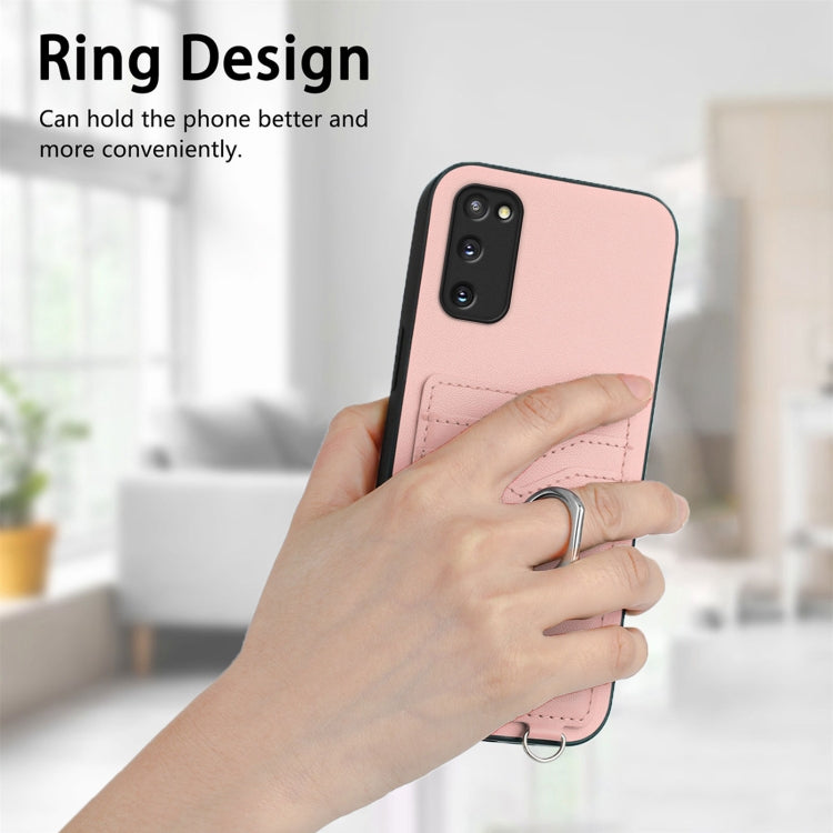 R20 Ring Card Holder Phone Case, For Samsung Galaxy S20 FE, For Samsung Galaxy A23 165.4mm, For Samsung Galaxy A53 5G, For Samsung Galaxy A33 5G, For Samsung Galaxy A13 4G, For Samsung Galaxy S22 Ultra 5G, For Samsung Galaxy S22+ 5G                    ...