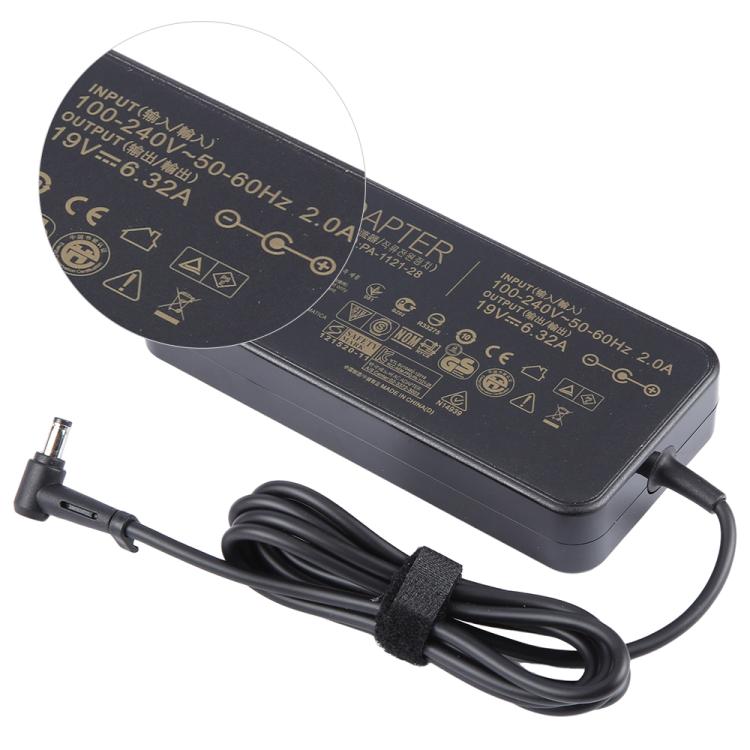 120W 19V 6.32A  Laptop Notebook Power Adapter For Asus 5.5 x 2.5mm, EU Plug, US Plug, UK Plug, AU Plug