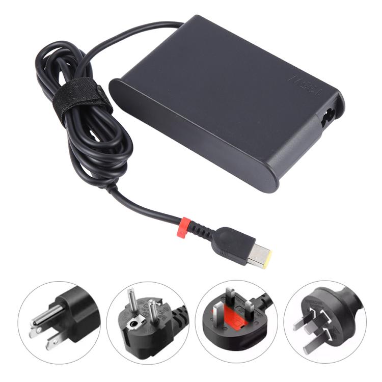 135W 20V 6.75A Laptop Notebook Power Adapter with Big Square USB Port For Lenovo Thinkpad / ThinkBook / Xiaoxin, EU Plug, US Plug, UK Plug, AU Plug