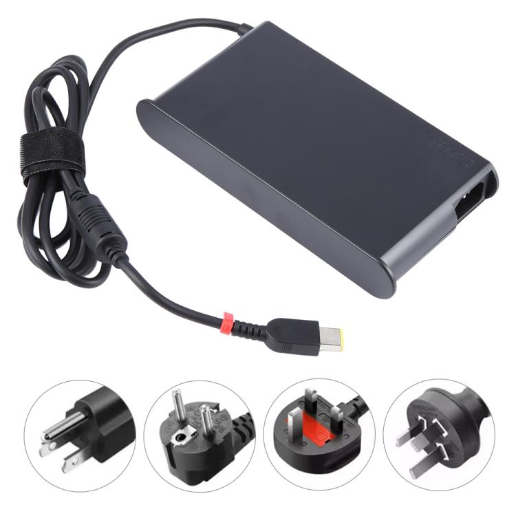 230W 20V 11.5A Laptop Notebook Power Adapter with Big Square USB Port For Lenovo Thinkpad / ThinkBook / Xiaoxin, EU Plug, US Plug, UK Plug, AU Plug