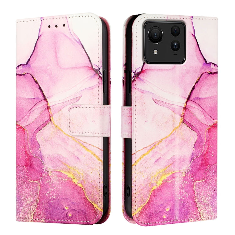 PT003 Marble Pattern Flip Leather Phone Case, For Asus Zenfone 11 Ultra, For Asus ROG Phone 8