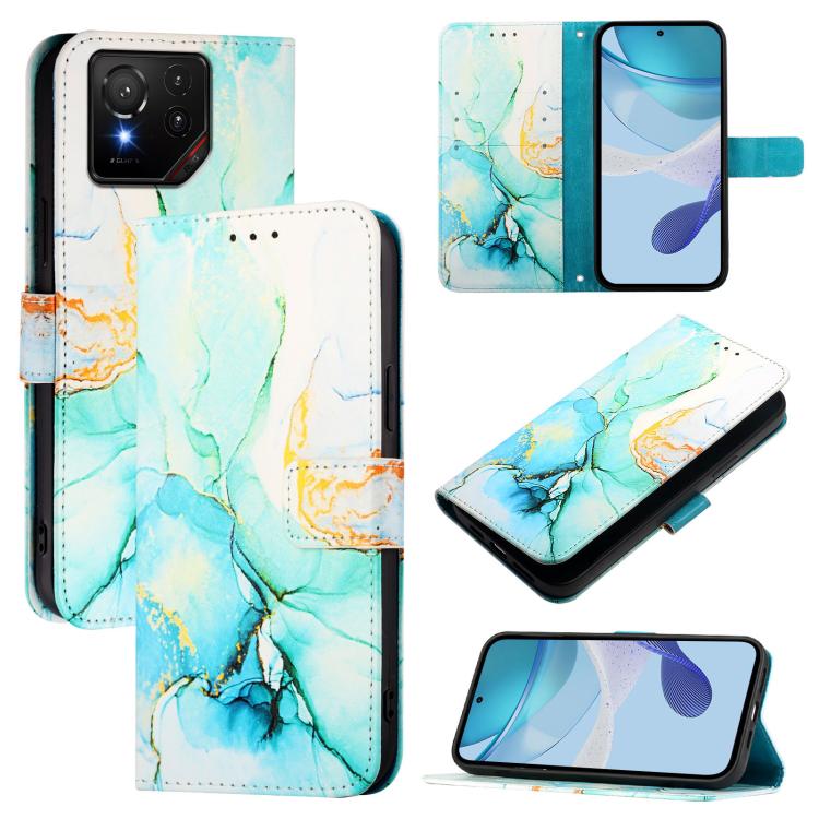 PT003 Marble Pattern Flip Leather Phone Case, For Asus Zenfone 12 Ultra, For Asus ROG Phone 9 / 9 Pro, For Asus Zenfone 11 Ultra, For Asus ROG Phone 8