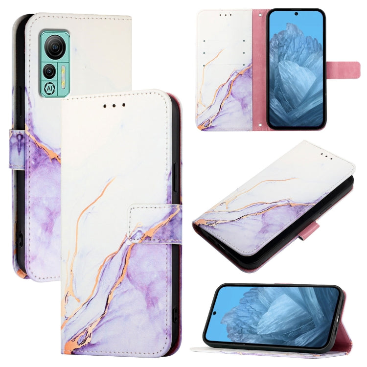 PT003 Marble Pattern Flip Leather Phone Case, For Ulefone Note 14