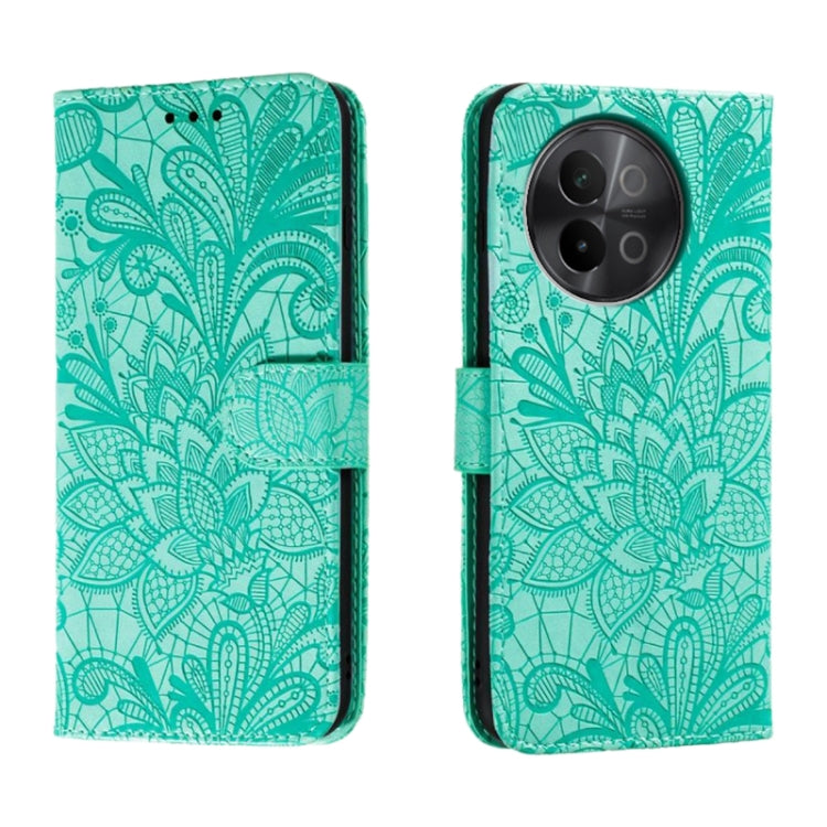 Lace Flower Embossing Flip Leather Phone Case, For vivo iQOO 15, For vivo Y500 5G, For vivo Y38, For vivo iQOO Z9X, For vivo S18E, For vivo S18, For vivo iQOO 12 Pro, For vivo iQOO 12