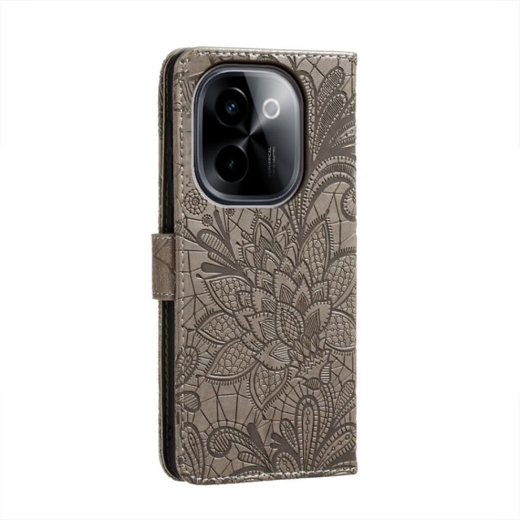 Lace Flower Embossing Flip Leather Phone Case, For vivo Y200 5G, For vivo Y17S, For vivo V29E, For vivo Y35M+, For vivo S17, For vivo S17E, For vivo iQOO Neo8, For vivo Y78