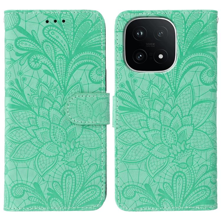 Lace Flower Embossing Flip Leather Phone Case, For vivo iQOO 15, For vivo Y500 5G, For vivo Y38, For vivo iQOO Z9X, For vivo S18E, For vivo S18, For vivo iQOO 12 Pro, For vivo iQOO 12