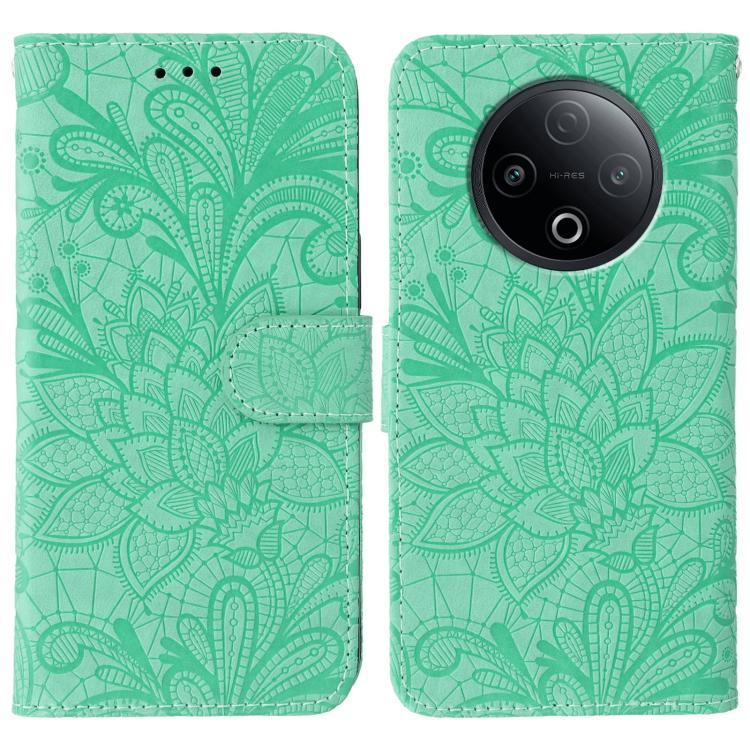 Lace Flower Embossing Flip Leather Phone Case, For vivo iQOO 15, For vivo Y500 5G, For vivo Y38, For vivo iQOO Z9X, For vivo S18E, For vivo S18, For vivo iQOO 12 Pro, For vivo iQOO 12