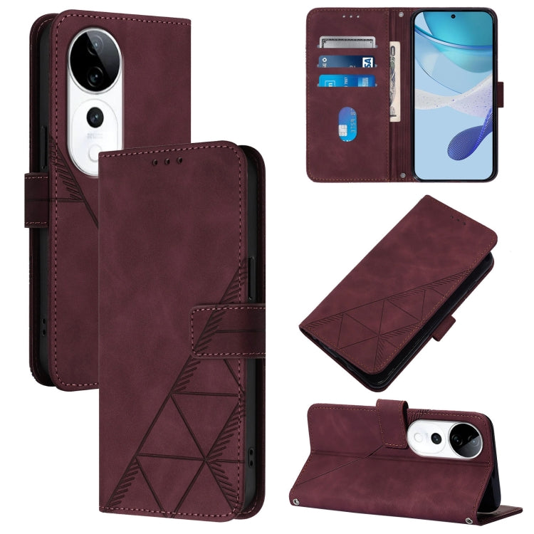 Crossbody 3D Embossed Flip Leather Phone Case, For vivo V50 Lite 5G, For vivo Y29S 5G / Y04 4G Global, For vivo Y29 4G Global, For vivo V50 Global, For vivo S20, For vivo S20 Pro, For vivo Y300, For vivo S19 Pro
