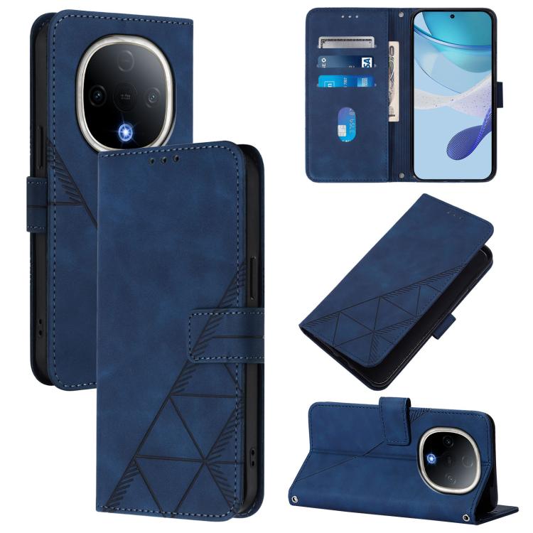 Crossbody 3D Embossed Flip Leather Phone Case, For vivo V50 Lite 5G, For vivo Y29S 5G / Y04 4G Global, For vivo Y29 4G Global, For vivo V50 Global, For vivo S20, For vivo S20 Pro, For vivo Y300, For vivo S19 Pro