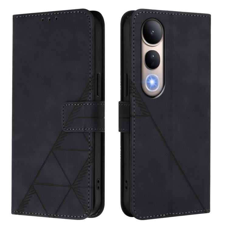 Crossbody 3D Embossed Flip Leather Phone Case, For vivo V50 Lite 5G, For vivo Y29S 5G / Y04 4G Global, For vivo Y29 4G Global, For vivo V50 Global, For vivo S20, For vivo S20 Pro, For vivo Y300, For vivo S19 Pro